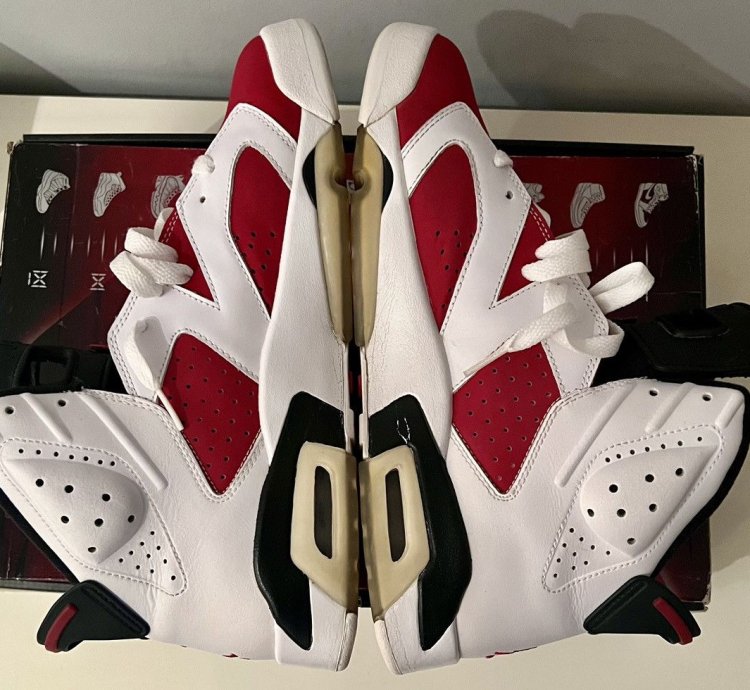 Authentic Air Jordan 6 Retro Carmine Countdown Pack 2008 10