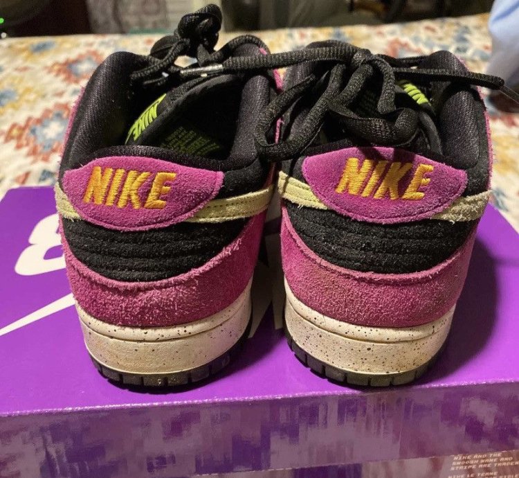 Nike Sb Dunk Low Pro Red Plum