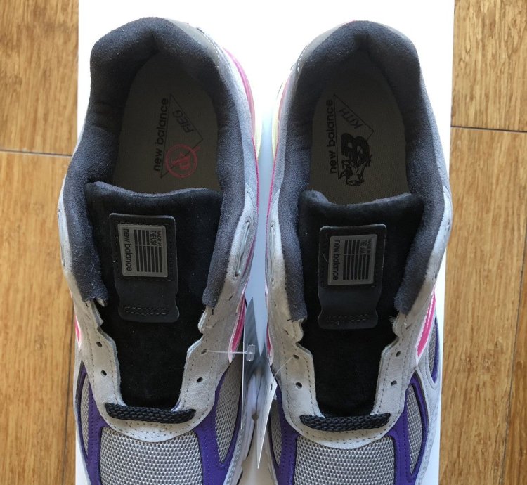 M990kt4 Kith United Arrows Sons Us 9 5 Grey Purple Pink