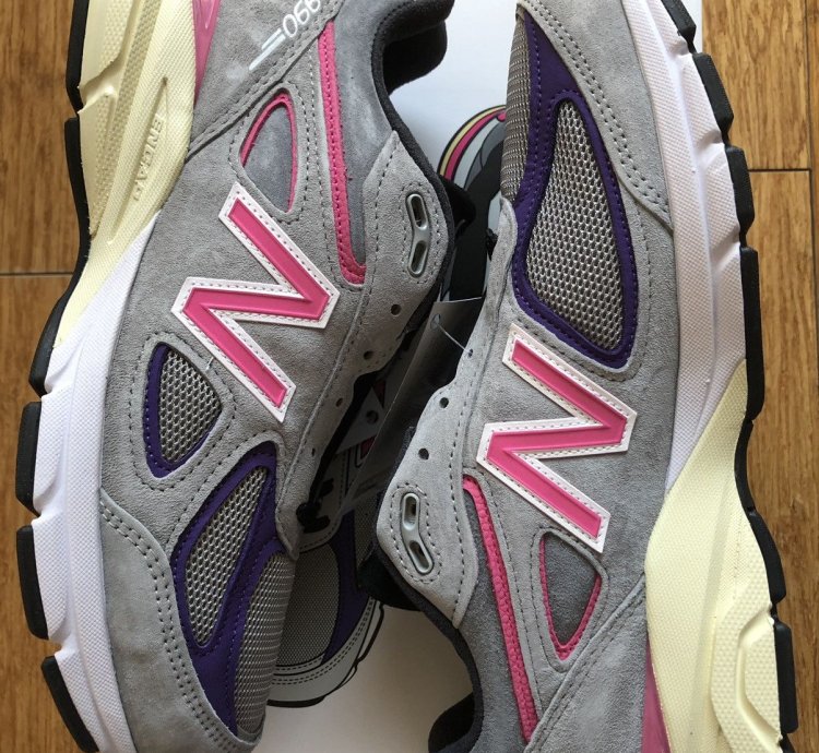 M990kt4 Kith United Arrows Sons Us 9 5 Grey Purple Pink