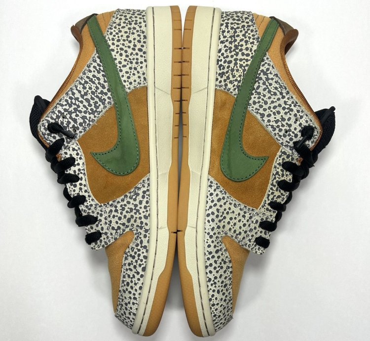 Nike Sb Dunk Low Pro Safari Shoes Size 11