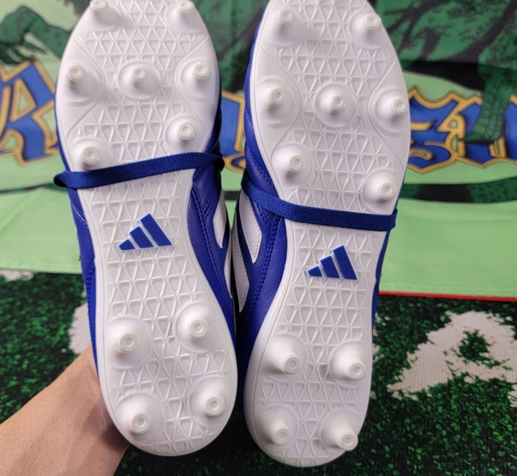 Adidas Copa Gloro Fg Soccer Cleats Blue White Mens Sz 11 5