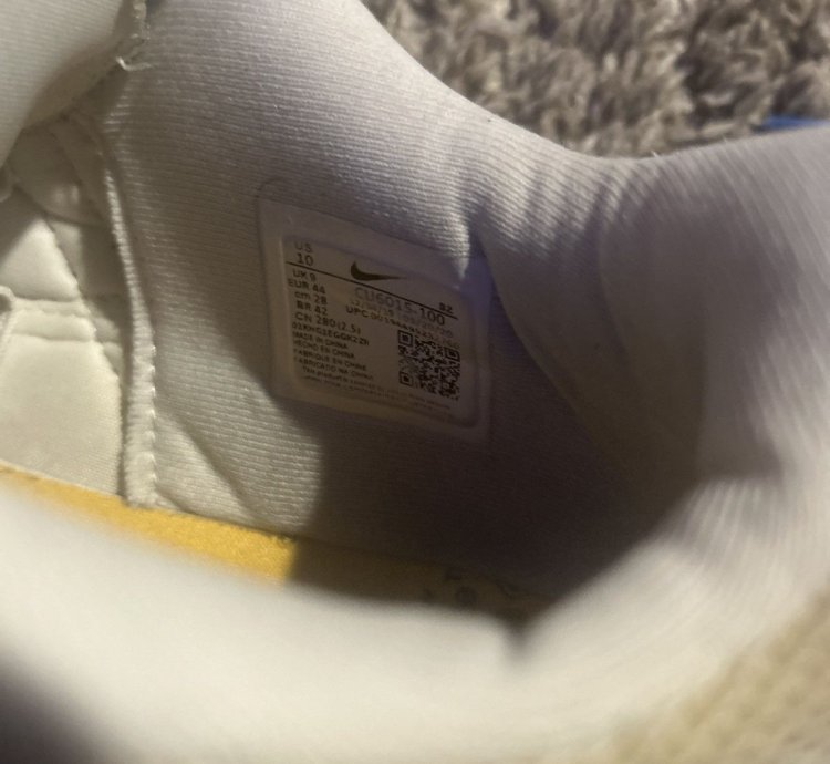 Men Nike Off-white Air Rubber Dunk University