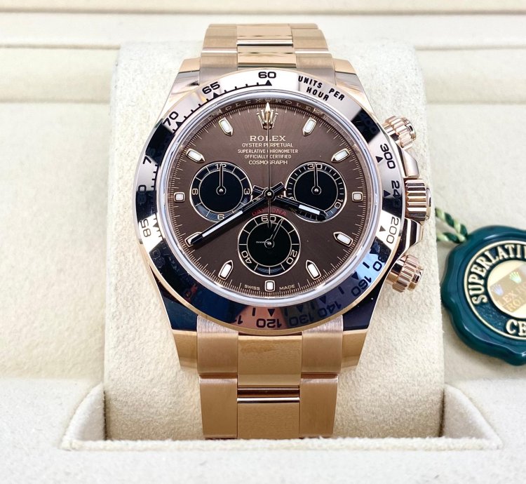 Rolex Daytona Unworn 116505 Full Set Choco Dial