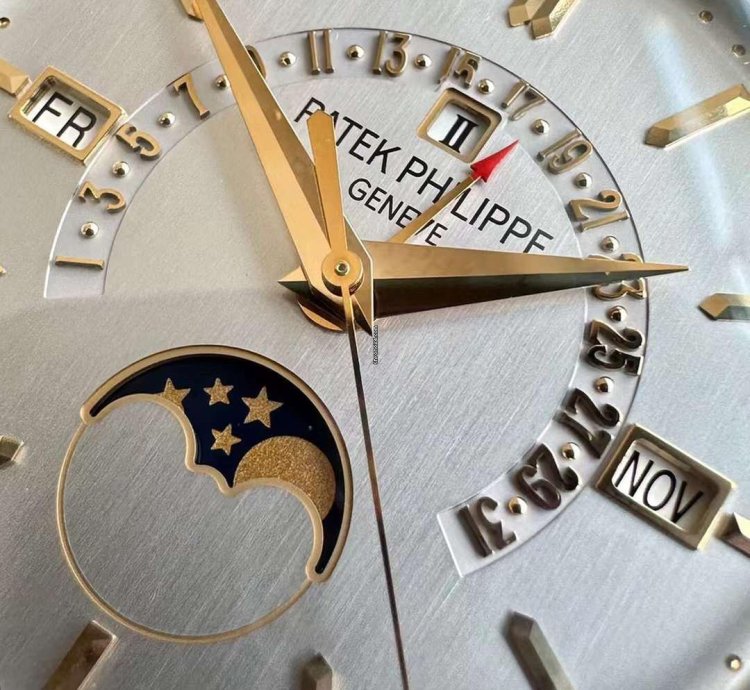 Patek Philippe Perpetual Calendar Platinum Automatic Watch 39 5mm Perpetual Calendar Grand Complications
