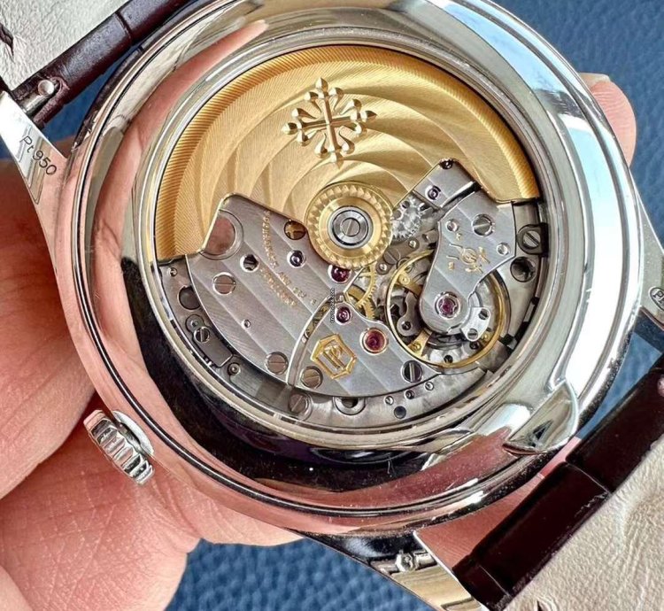 Patek Philippe Perpetual Calendar Platinum Automatic Watch 39 5mm Perpetual Calendar Grand Complications