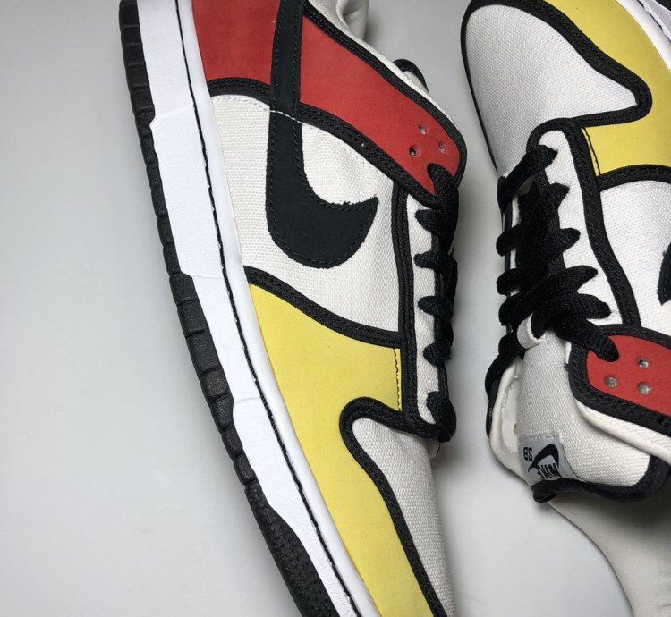 Nike Sb Dunk Low Pro Sb Piet Mondrian 2008
