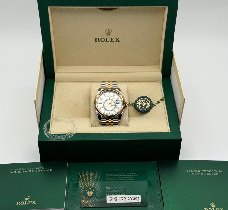 Rolex Sky-dweller Ref 336933 2023 Jubilee New Fullset