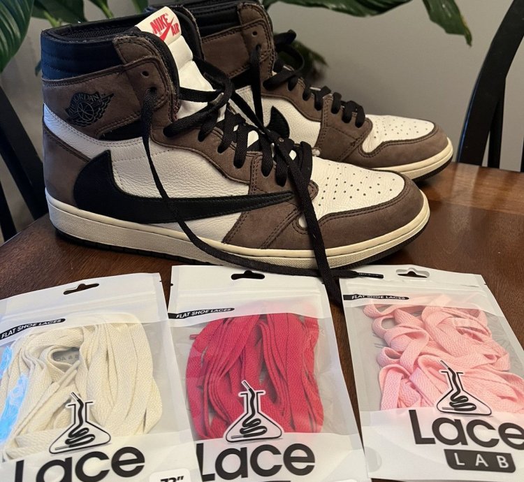 Men Travis Scott Air Jordan 1 Retro High Og Mocha