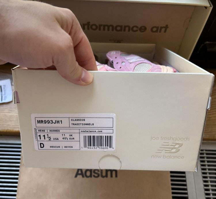 Mr993jh1 New Balance Joe Fresh Goods Pink 993