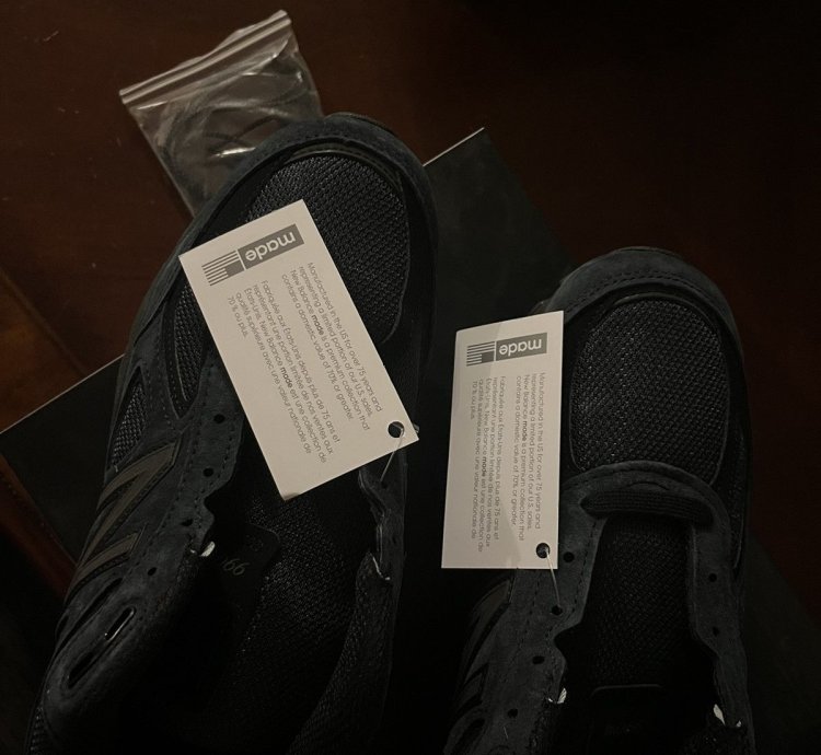 Navy Jjjjound New Balance 990v4 sz 10 5