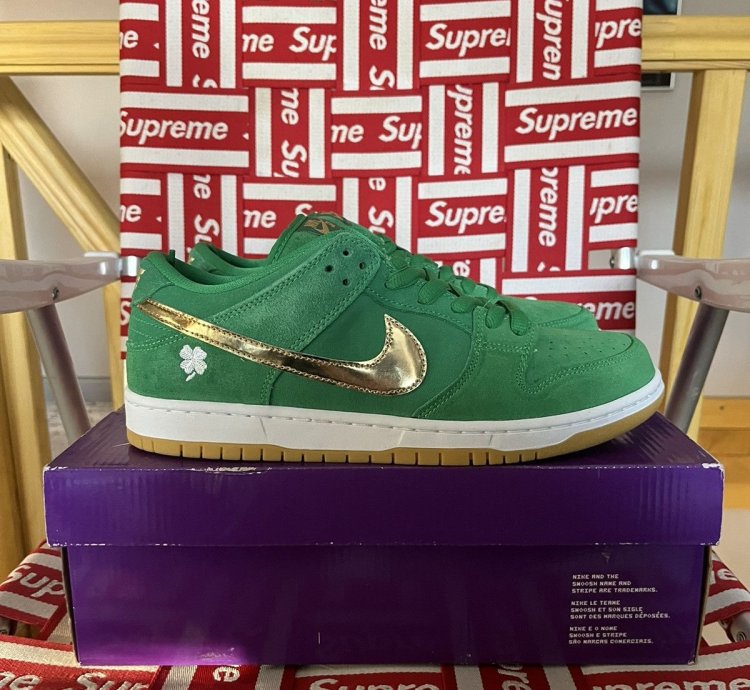 Nike Sb Dunk Low Pro St Patric Day