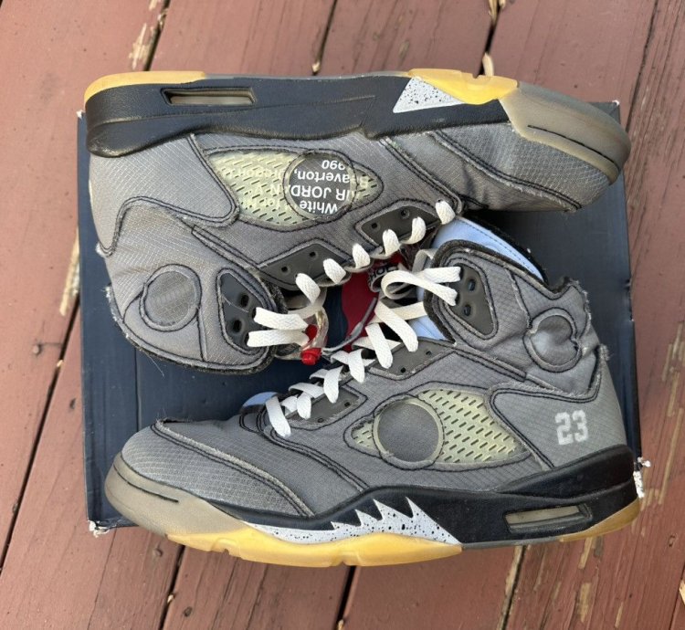 Muslin Off White Air Jordan 5