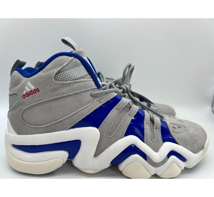 Adidas Crazy 8 Grey Royal Blue Ig3737 Sneakers Men Size 11