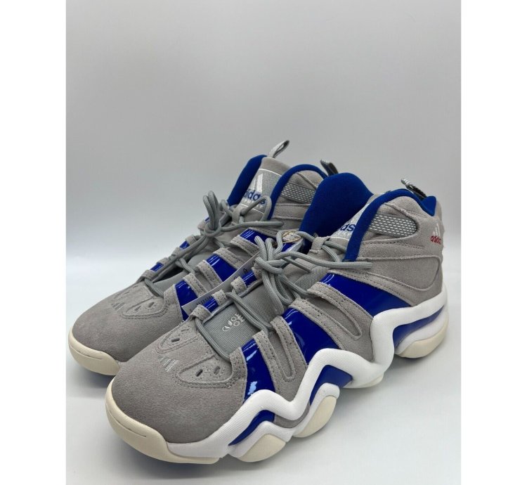 Adidas Crazy 8 Grey Royal Blue Ig3737 Sneakers Men Size 11