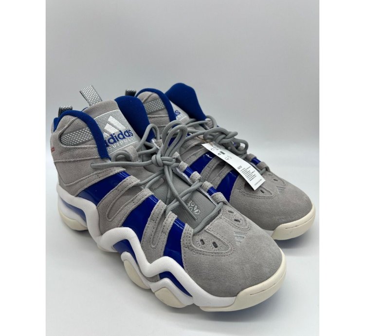 Adidas Crazy 8 Grey Royal Blue Ig3737 Sneakers Men Size 11
