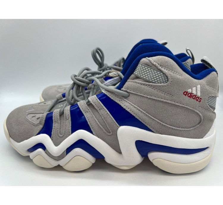 Adidas Crazy 8 Grey Royal Blue Ig3737 Sneakers Men Size 11