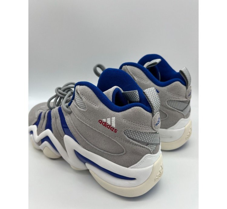 Adidas Crazy 8 Grey Royal Blue Ig3737 Sneakers Men Size 11