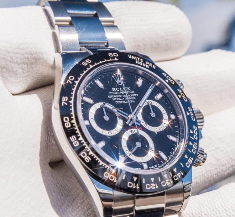 Rolex Daytona Unworn 2022 Daytona 116500ln Black Dial