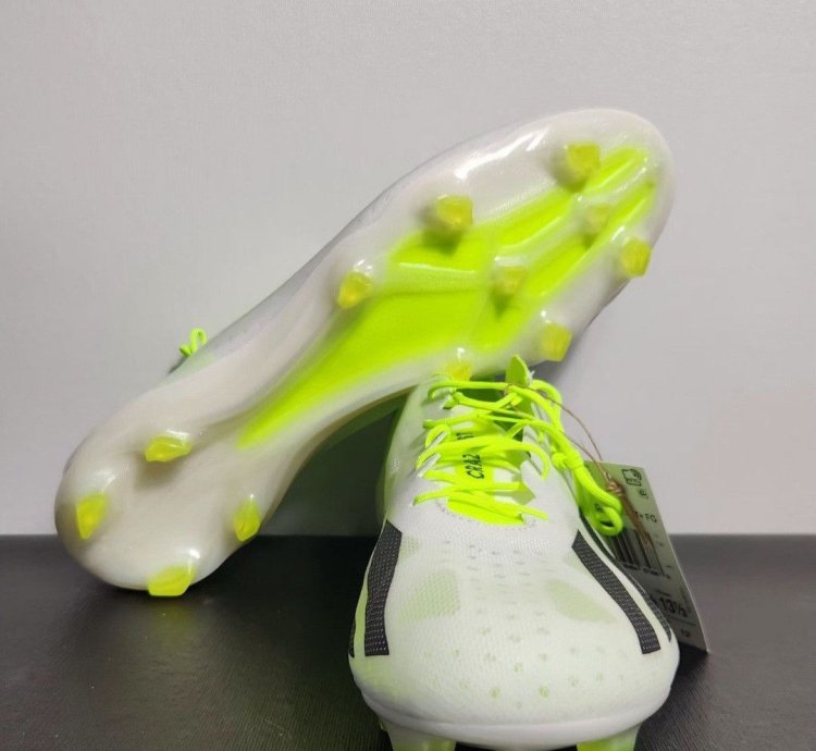 Adidas Crazyfast Fg Size 12 Cloud White Soccer Cleats