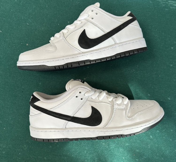 Nike Sb Dunk Low Pro White Black