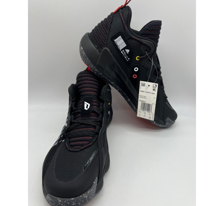 Adidas Dame 7 Extply Gca Opponent Advisory Black Gv9872 9