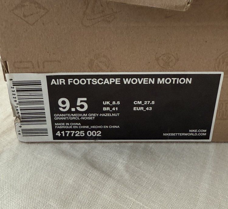 Bodega Nike Air Footscape Woven Motion