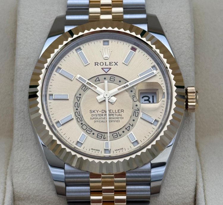 Rolex Sky-dweller Stahlgold Jubilee