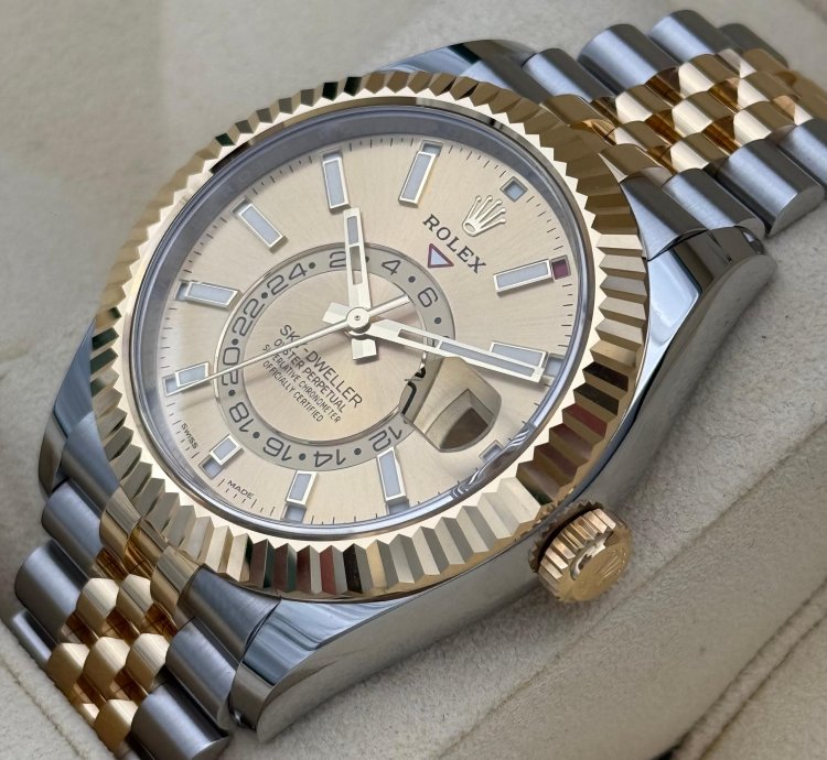 Rolex Sky-dweller Stahlgold Jubilee