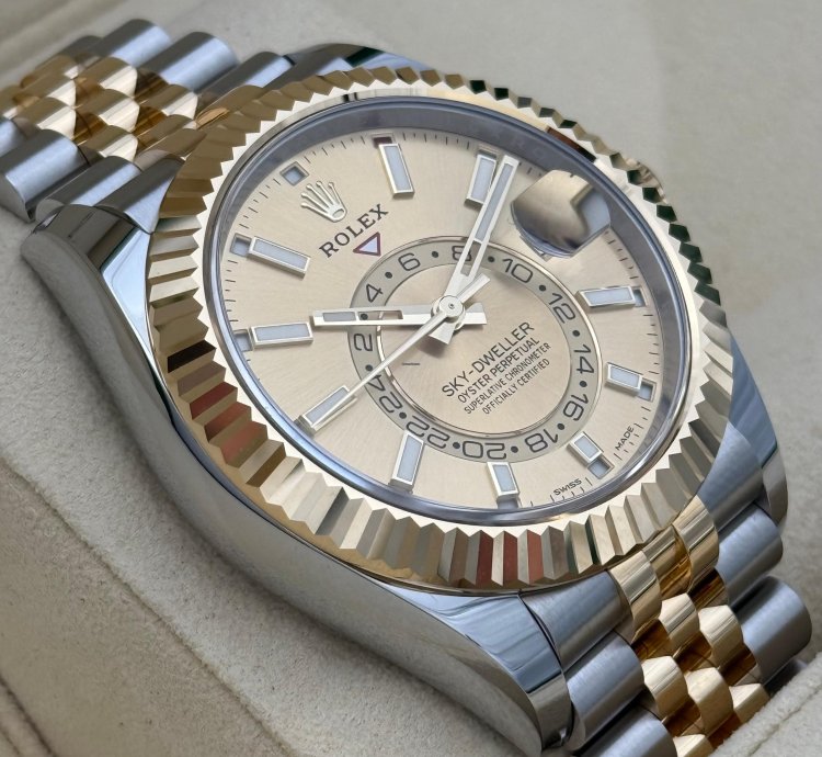 Rolex Sky-dweller Stahlgold Jubilee
