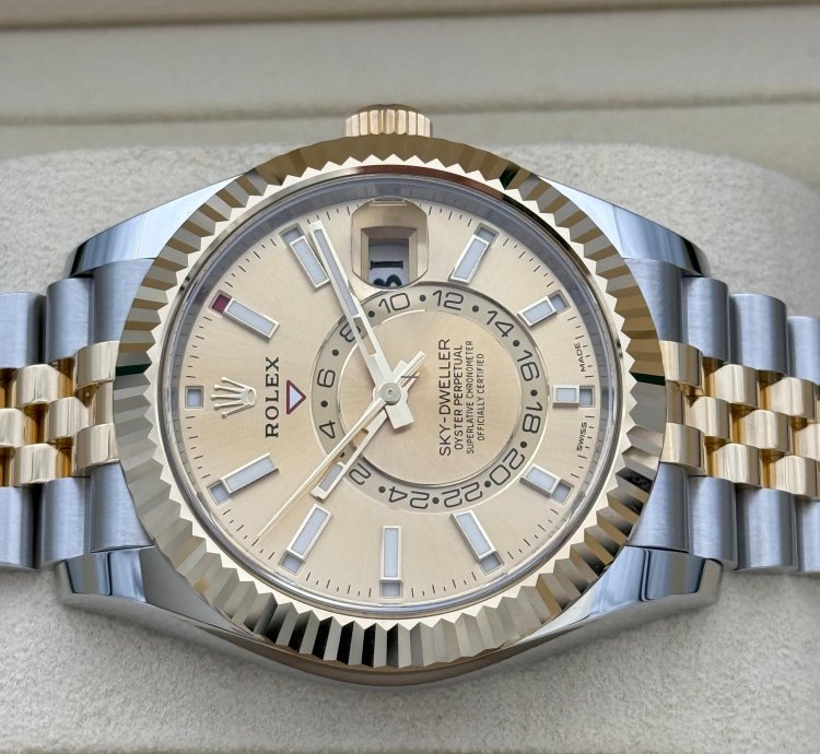 Rolex Sky-dweller Stahlgold Jubilee
