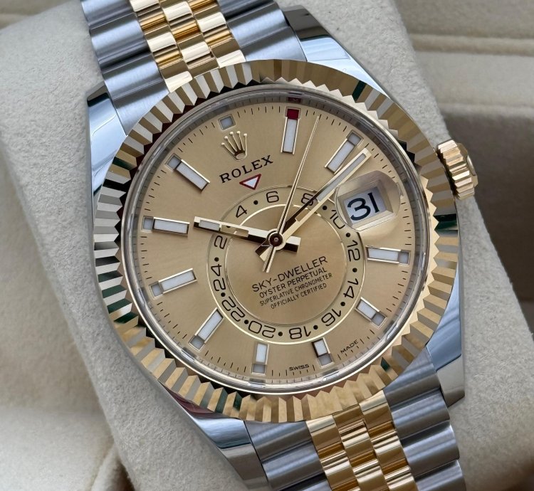 Rolex Sky-dweller Stahlgold Jubilee