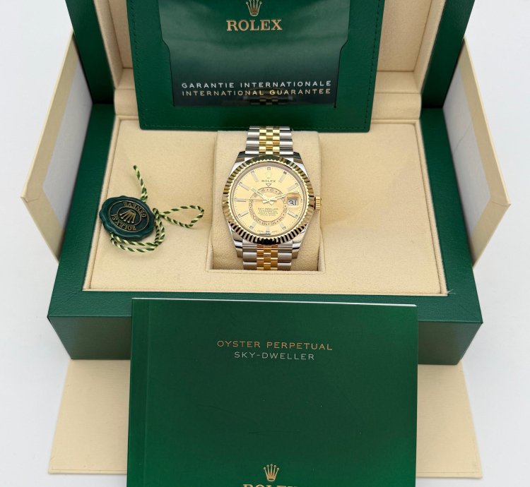 Rolex Sky-dweller Stahlgold Jubilee