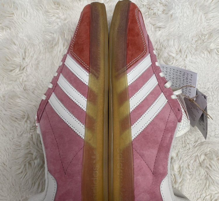 Adidas End Indoor Gazelle Laundromat Pink White Size 12