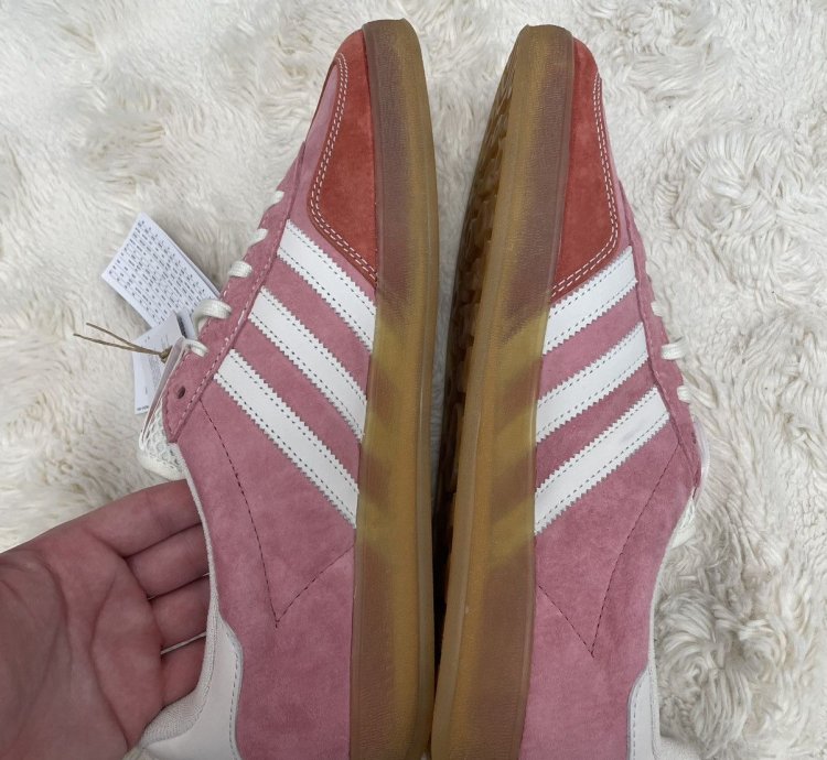 Adidas End Indoor Gazelle Laundromat Pink White Size 12