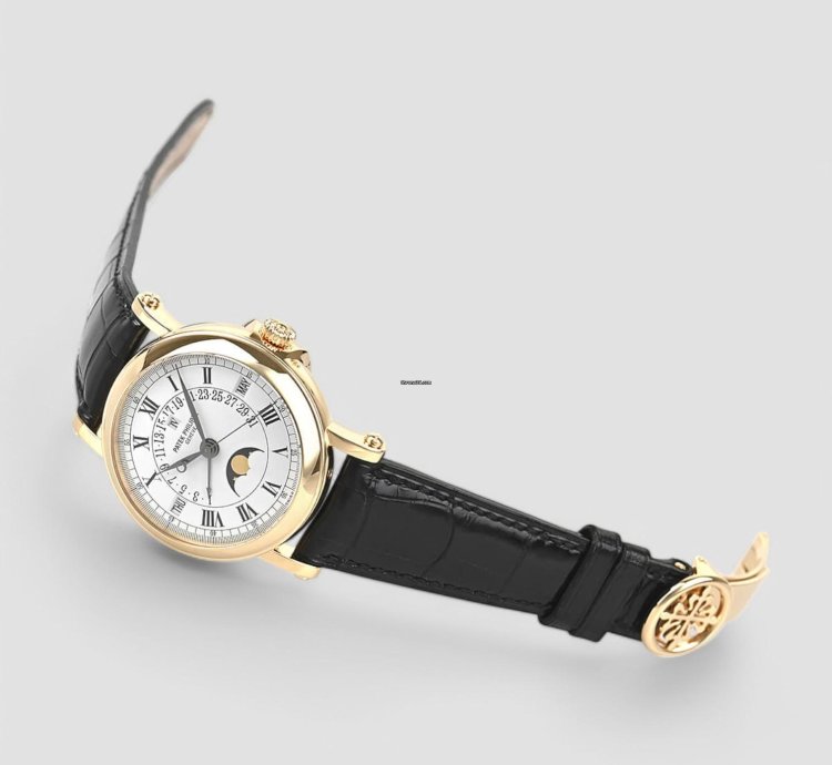 Patek Philippe Perpetual Calendar Retrograde 5059j Perpetual Calendar 18k Yellow Gold Full Set