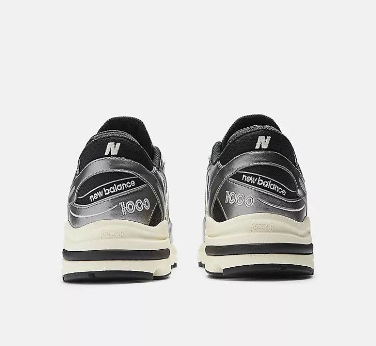 New Balance 1000 Black Silver Mettalic M1000sl