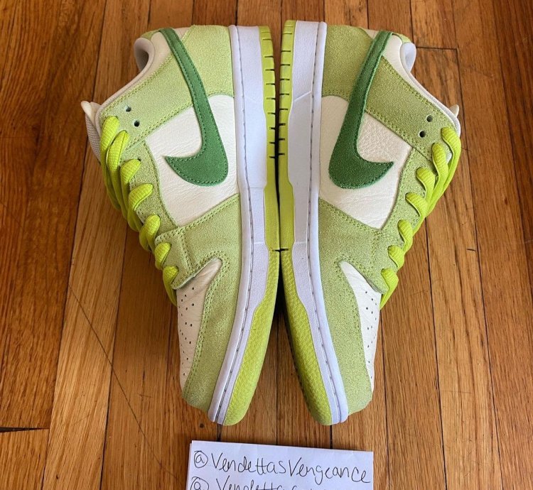 Nike Sb Dunk Low Proto Sample Green Apple Fruit Pack 1 1 Us9