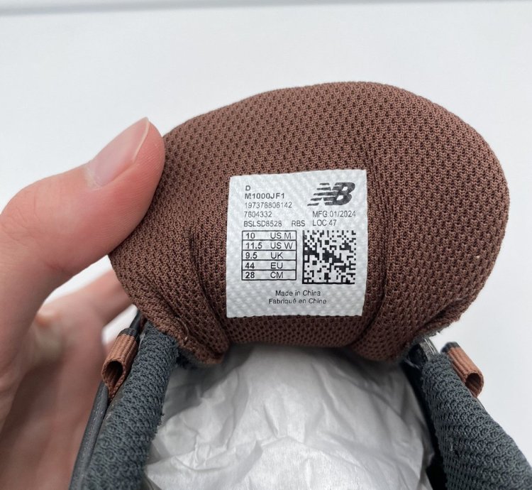 New Balance 1000 Joe Freshgoods When Things Were Pure Black