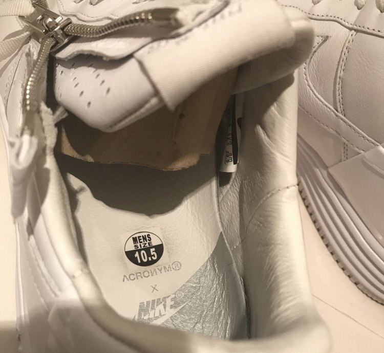 Nike Acronym Lunar Force 1 White 10 5 Us
