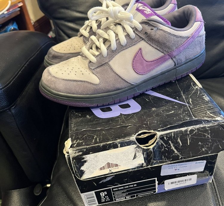 Nike Sb Dunk Low Purple Pigeon 2006