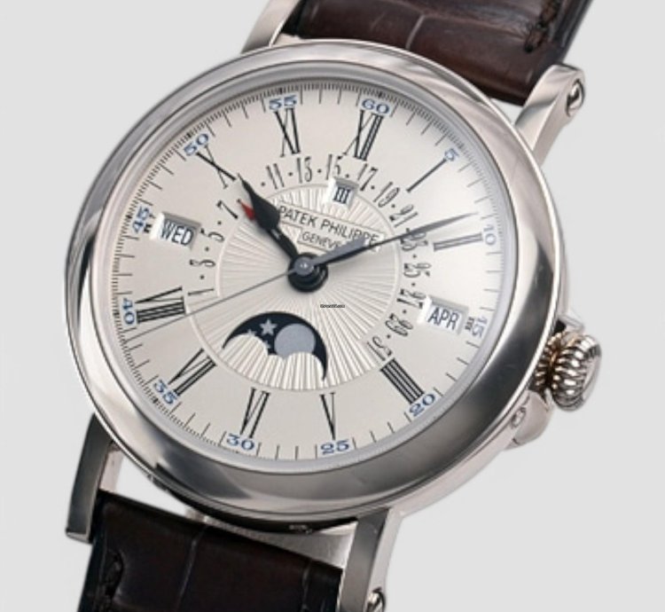 Patek Philippe Perpetual Calendar Retrograde Perpetual Calendar 5159g 18k White Gold