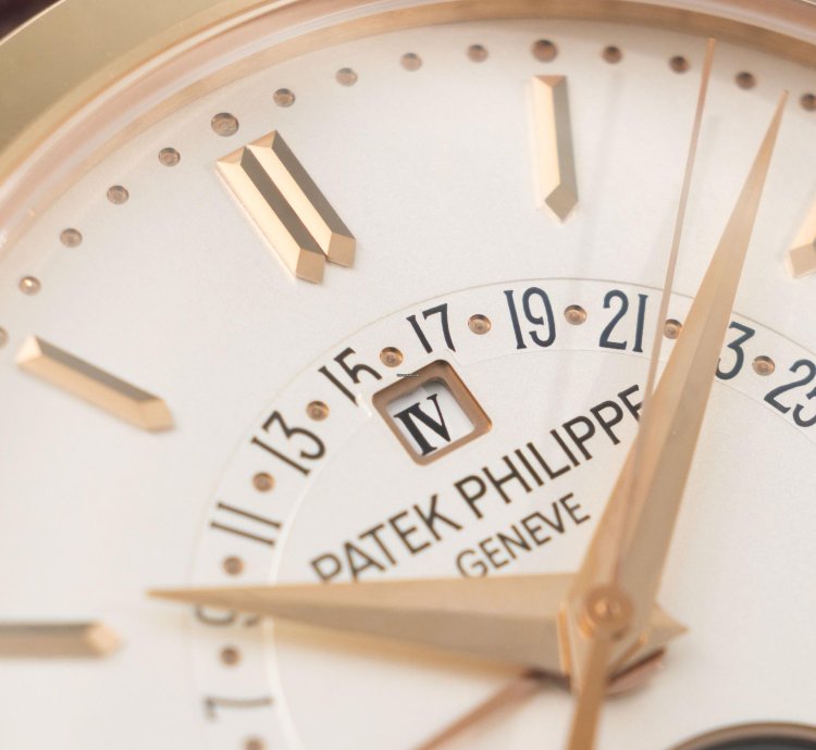 Patek Philippe Perpetual Calendar Retrograde Perpetual Calendar In 18k Rose Gold Box And Paper Set