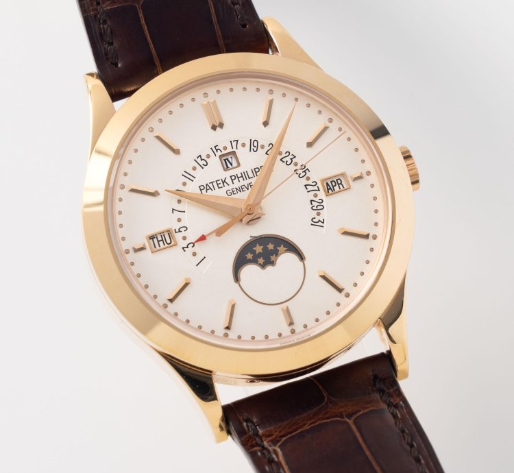 Patek Philippe Perpetual Calendar Retrograde Perpetual Calendar In 18k Rose Gold Box And Paper Set
