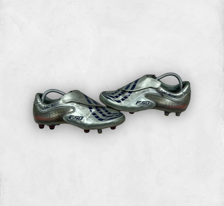 Adidas F50 Tunit Starter 663470 Men Gray Soccer Cleats 9