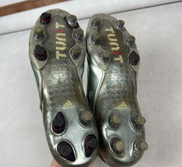 Adidas F50 Tunit Starter 663470 Men Gray Soccer Cleats 9