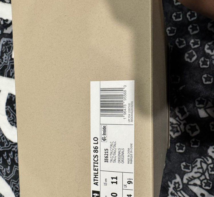 Adidas Fear Of God Athletics 86 Talc