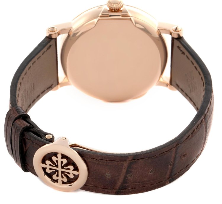 Patek Philippe Perpetual Calendar Rose Gold Mens Watch 5159 Box Papers