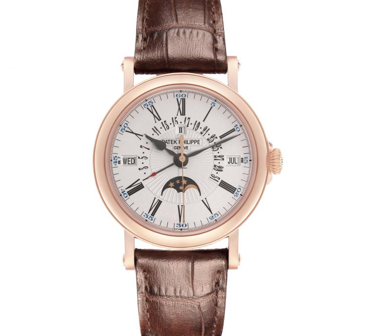 Patek Philippe Perpetual Calendar Rose Gold Mens Watch 5159 Box Papers