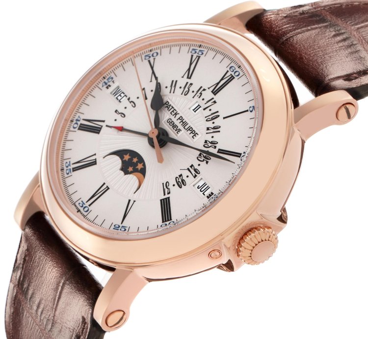 Patek Philippe Perpetual Calendar Rose Gold Mens Watch 5159 Box Papers